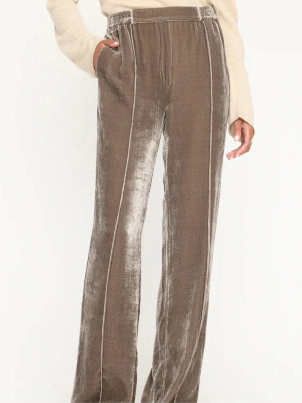NWT Brochu Walker size XS Tama silk pants